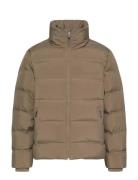 Ls Quilted Bonded Channel Hd Puf Calvin Klein Beige