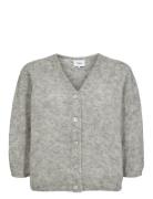 Nusuri Brushed Ss Cardigan Nümph Grey