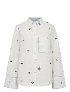 Nuchiro Boxy Shirt Nümph White