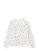 Floral Cotton T-Shirt Mango Cream