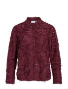 Vimisanja L/S Shirt Vila Burgundy