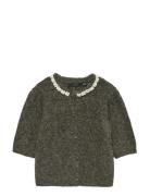 Vmocean 2/4 O-Neck Jewellery Cardigan Vero Moda Grey