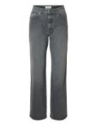 Slfwide Bea-Kori Hw Jeans Noos Selected Grey