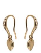 Dixie Heart Earrings Gold-Plated Pilgrim Gold