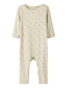 Nbfgago Ls Nightsuit Lil Lil'Atelier Cream
