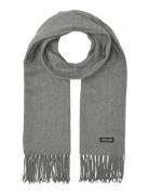 Jacsolid Woven Scarf Noos Jack & J S Grey