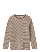 Wool T-Shirt L/S Alfie Wheat Beige