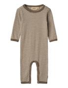 Wool Jumpsuit L/S Haven Wheat Beige