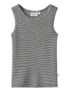 Wool Singlet Iggy Wheat Blue