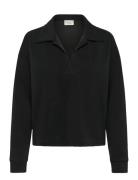 Hellemw Polo Blouse My Essential Wardrobe Black