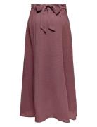 Olmvic Jasmin Long Skirt Wvn Noos Only Maternity Pink