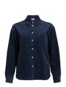Objgala L/S Lo Shirt Noos Object Navy
