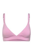 Flex Triangle Bralette Organic Basics Pink