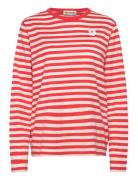 Tasaraita Unikko Ls Marimekko Pink