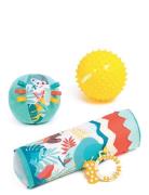 Cylinder With Sensory Balls Ludi Patterned