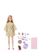 Fashionistas Doll And Accessories Barbie Patterned