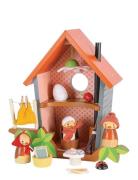 Robin's Nest Box Tender Leaf Patterned