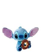 Disney Stitch With Doughnut Plush Disney Blue
