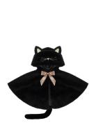 Cape - Black Cat Halloween Mimi & Lula Black