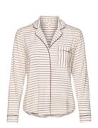 Essential Jersey Long-Sleeved Jacket Hunkemöller Cream