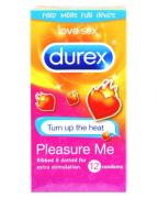 Durex Kondomer Turn Up The Heat Pleasure Me   12 stk.