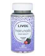 Livol Hair & Nails Inner Beauty Skovbær Gummies   60 stk.