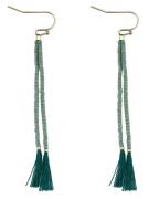 Everneed Nille Tassel øreringe Dusty Jade (U)