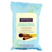 Ecotools Makeup Brush Cleansing Cloths   25 stk.