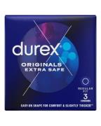 Durex Kondomer Originals Extra Safe   3 stk.