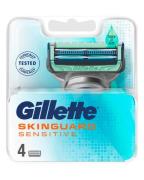 Gillette Skinguard Sensitive 45 g 4 stk.