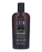 American Crew 3-In-1 Ginger + Tea 450 ml