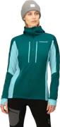 Norrøna Women's Trollveggen Powerstretch Pro Zip Hood Everglade