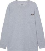 Men's Pocket Tee Long Sleeve Heather Grey