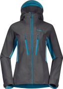 Bergans Women's Cecilie Mountain Softshell Jacket Solid Dark Grey/Clea...