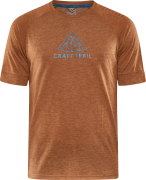 Craft Men's Advance Trail Wool Short Sleeve Tee  Roots/Melange