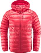 Roc Down Hood Women Scarlet Red