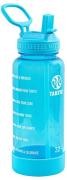Takeya Tritan Motivational Straw Bottle 950 ml Breezy Blue