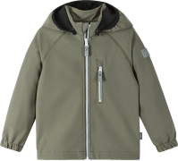 Reima Kids' Softshell Jacket Vantti Greyish Green