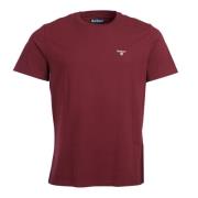Barbour Men's Sports Tee Ruby