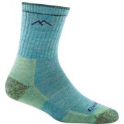 Darn Tough Women's Hiker Micro Crew Midweight Hiking Sock Cushion Aqua...