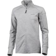 Lundhags Women's Ullto Merino Full Zip Light Grey