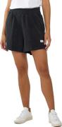 Knowledge Cotton Apparel Women's Terry Elastic Waist Shorts  Black Jet