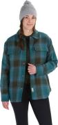 Marmot Women's Ridgefield Sherpa Flannel Shirt Jacket  Dark Jungle