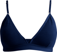 Icebreaker Women's Siren Bra Midnight Navy