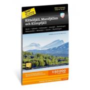 Calazo förlag Kittelfjäll, Marsfjällen & Klimpfjäll 1:50.000 NoColour