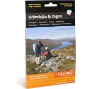 Calazo förlag Grövelsjön & Rogen 1:50.000 NoColour