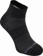 Wrightsock Merino Coolmesh II Quater Anti Blister System Grey/Black