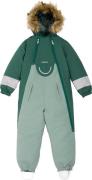 Viking Footwear Kids' Alv Winter Playsuit Green