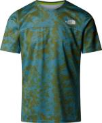 The North Face Men's Sunriser Short Sleeve Algae Blue Mountain Tra