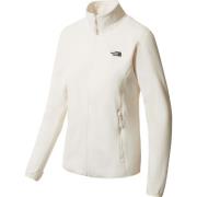 The North Face Women's 100 Glacier Full-Zip Gardenia White